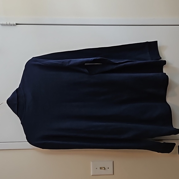 Club Room Navy Blue Turtleneck Sweater L - Picture 4 of 5
